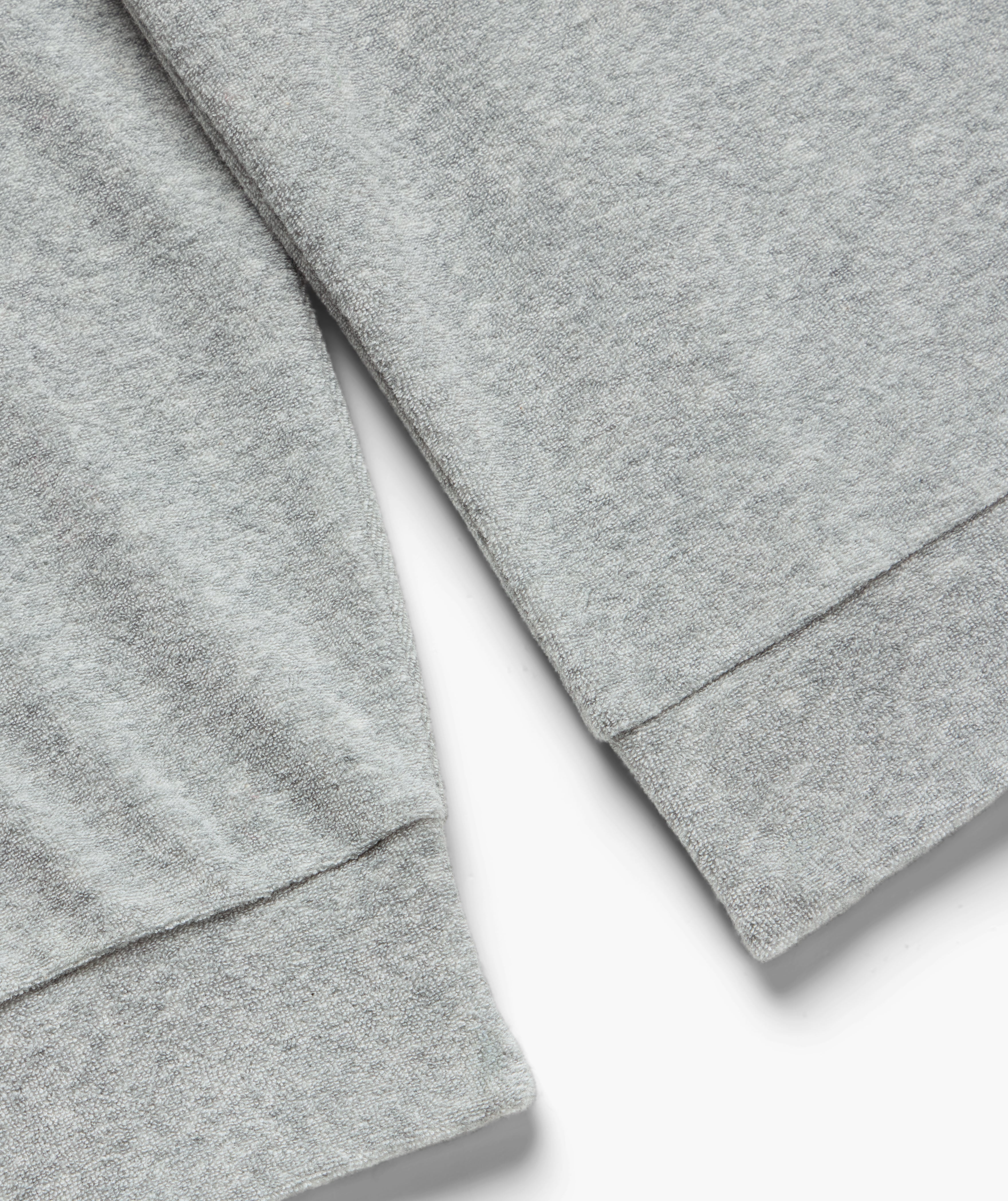 TERRY CLOTH WARM-UP HOODIE