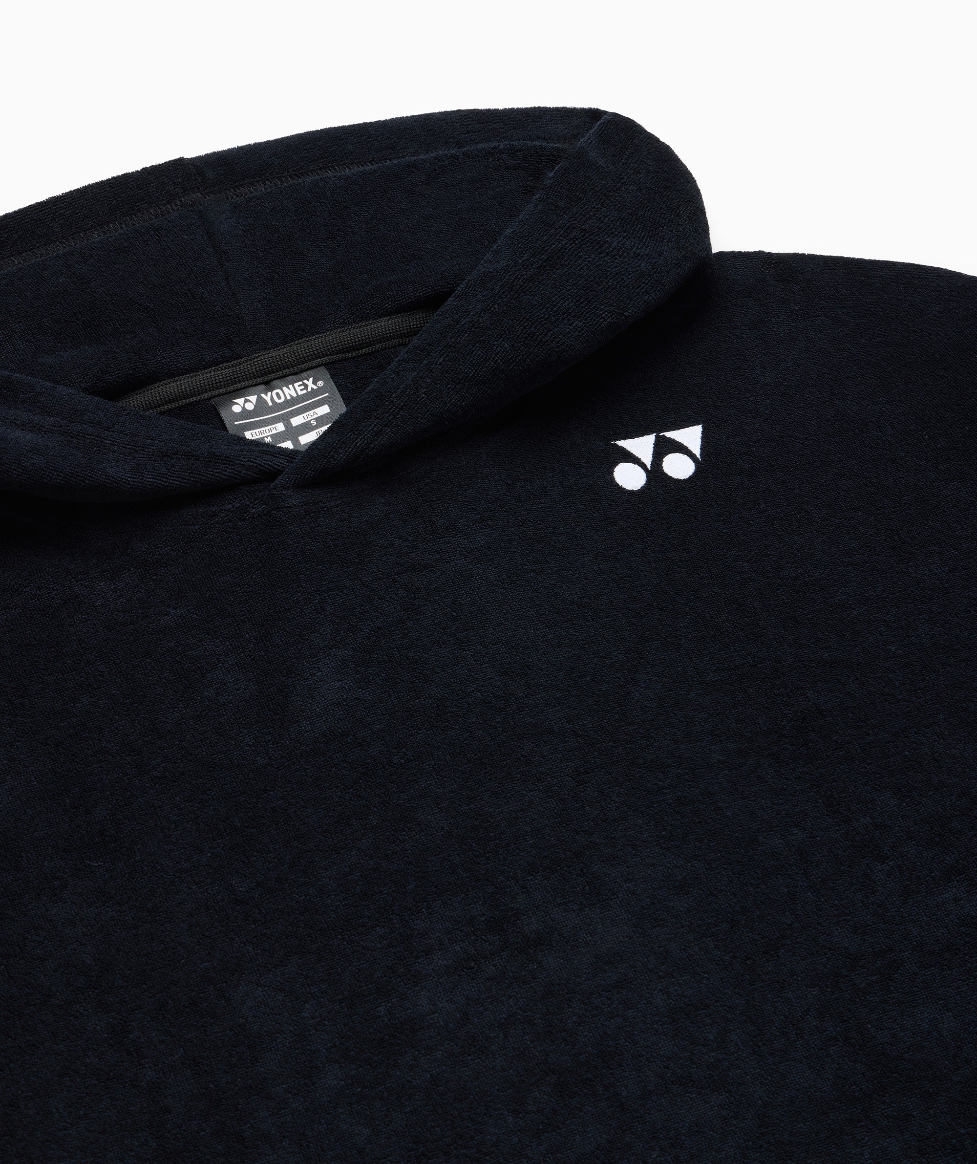 TERRY CLOTH WARM-UP HOODIE