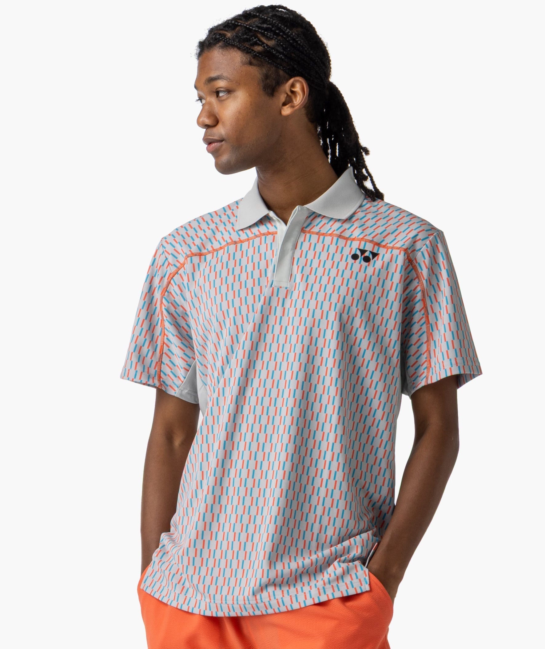 MOTION STRIPE TOURNAMENT POLO