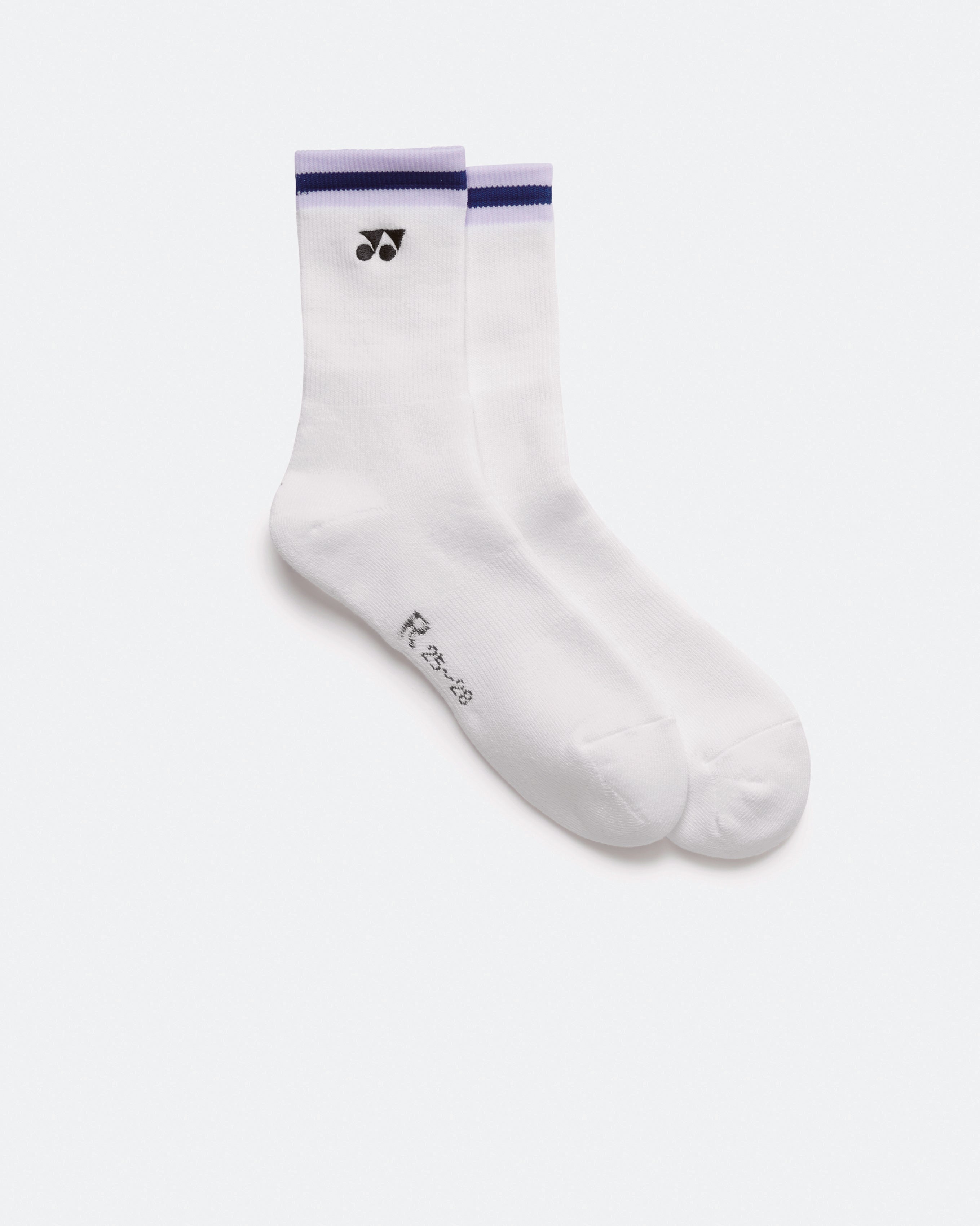 ERGO-FIT ATHLETIC STRIPE CREW SOCKS