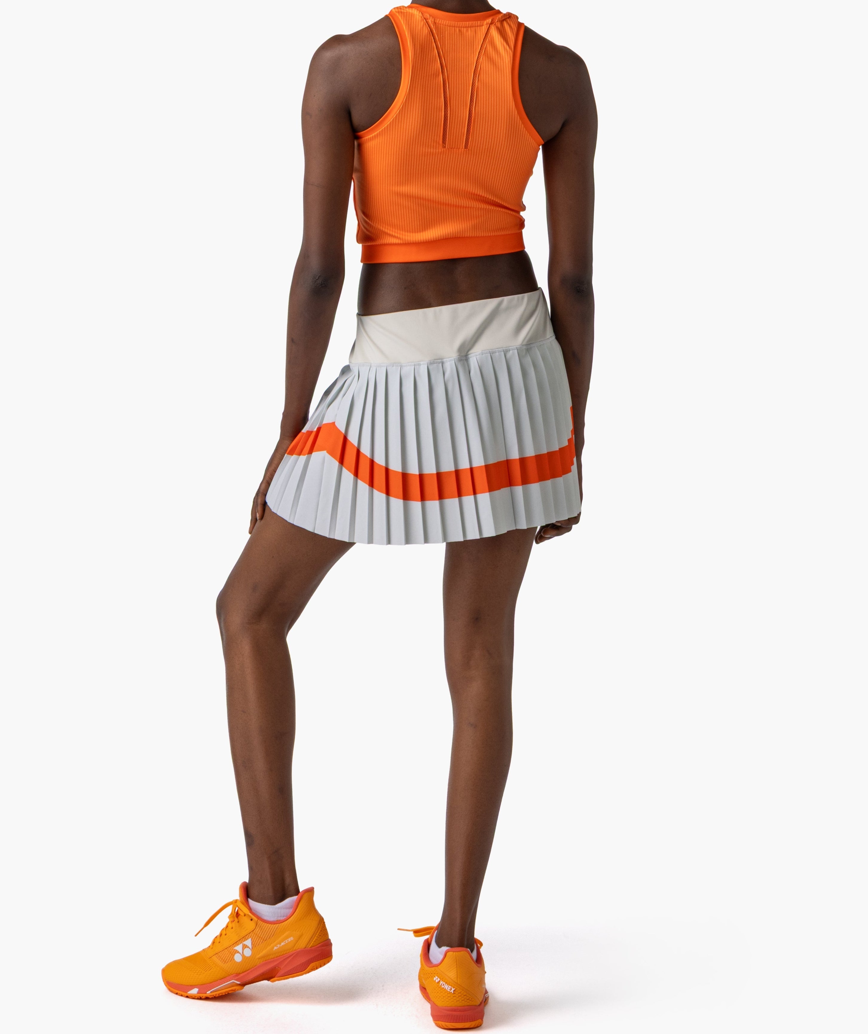 ARC PLEATED TOURNAMENT SKIRT