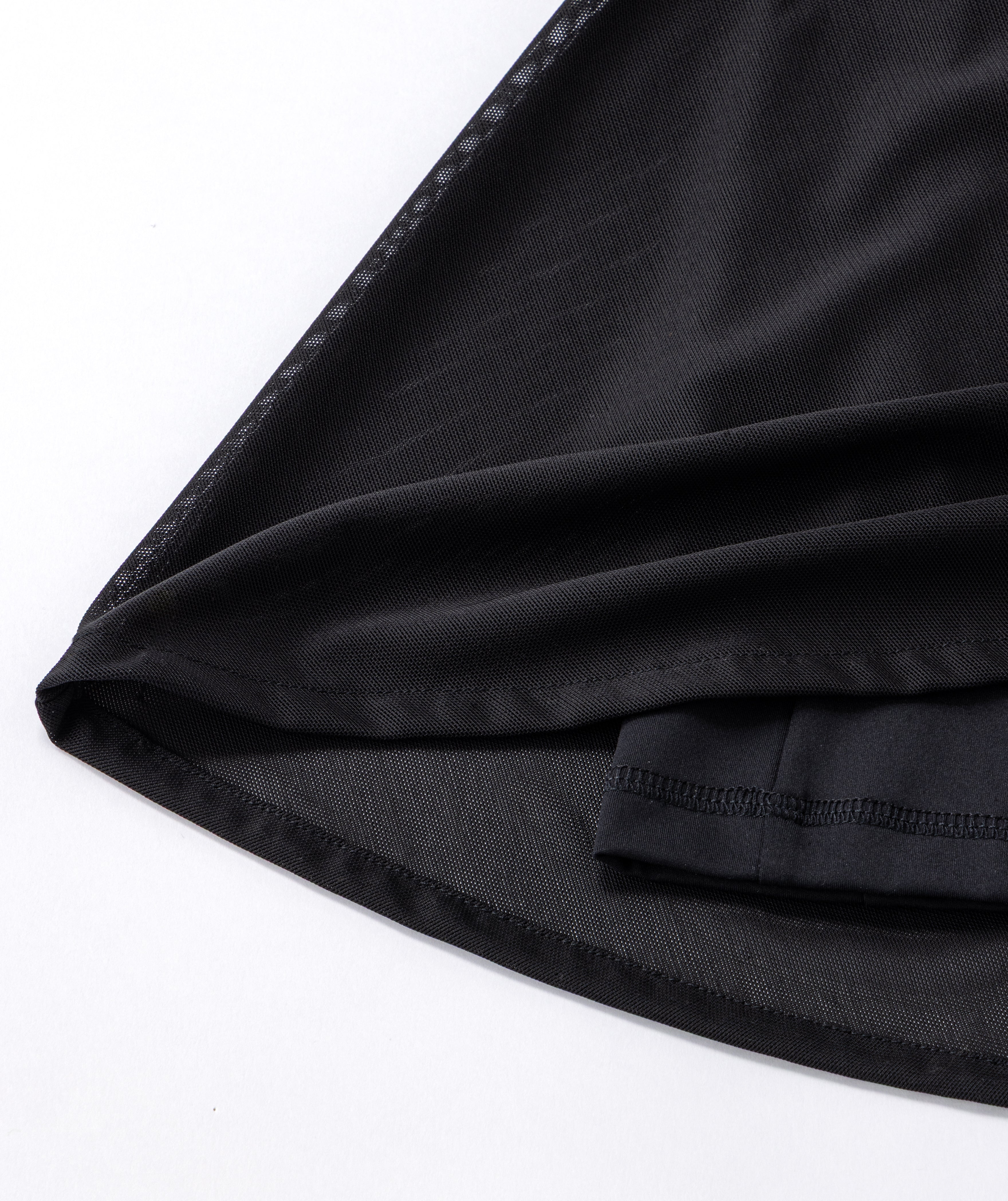 SHEER COMPETITION SKIRT WITH BUILT-IN SHORTS