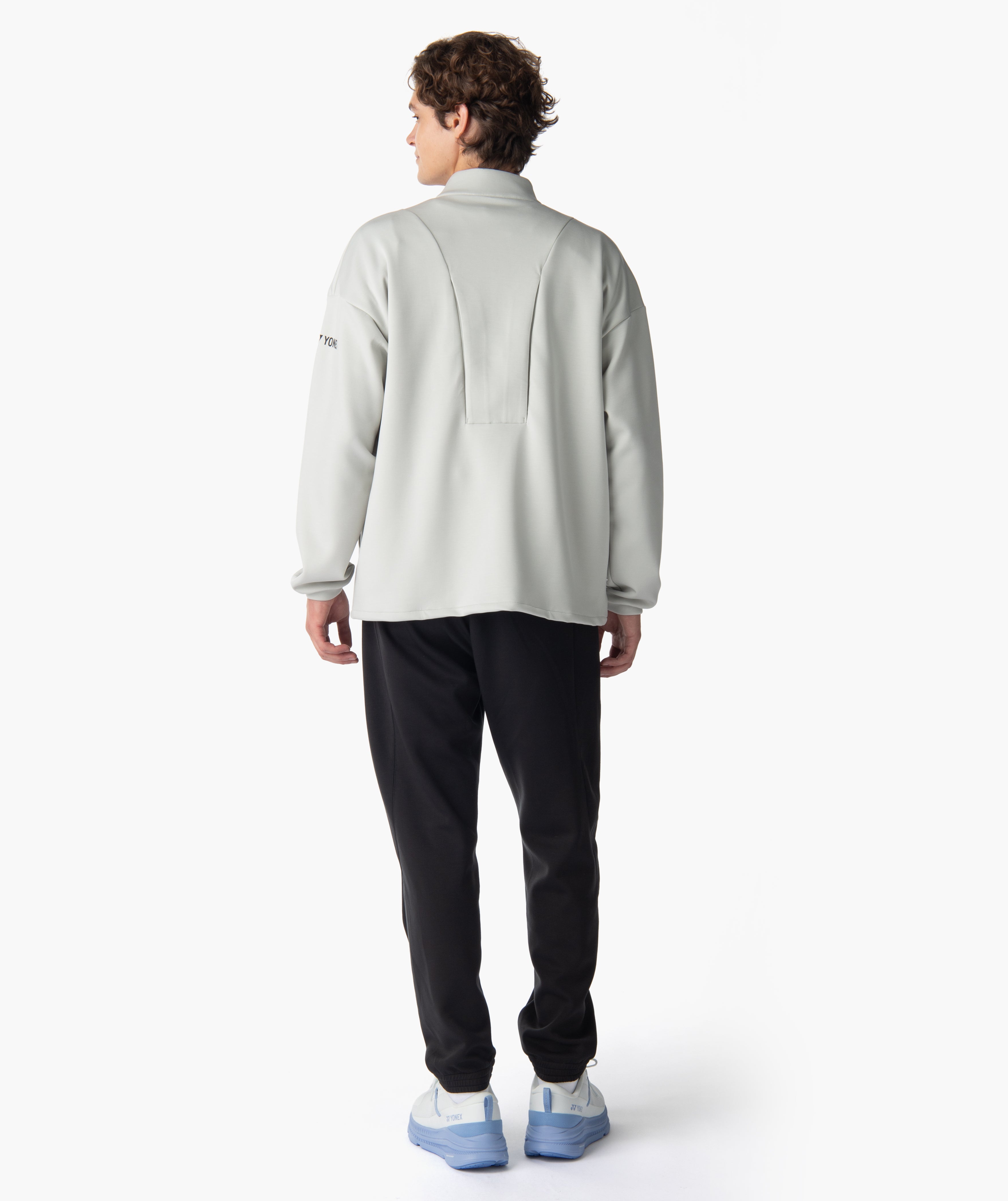 CENTER MOCK NECK FULL ZIP