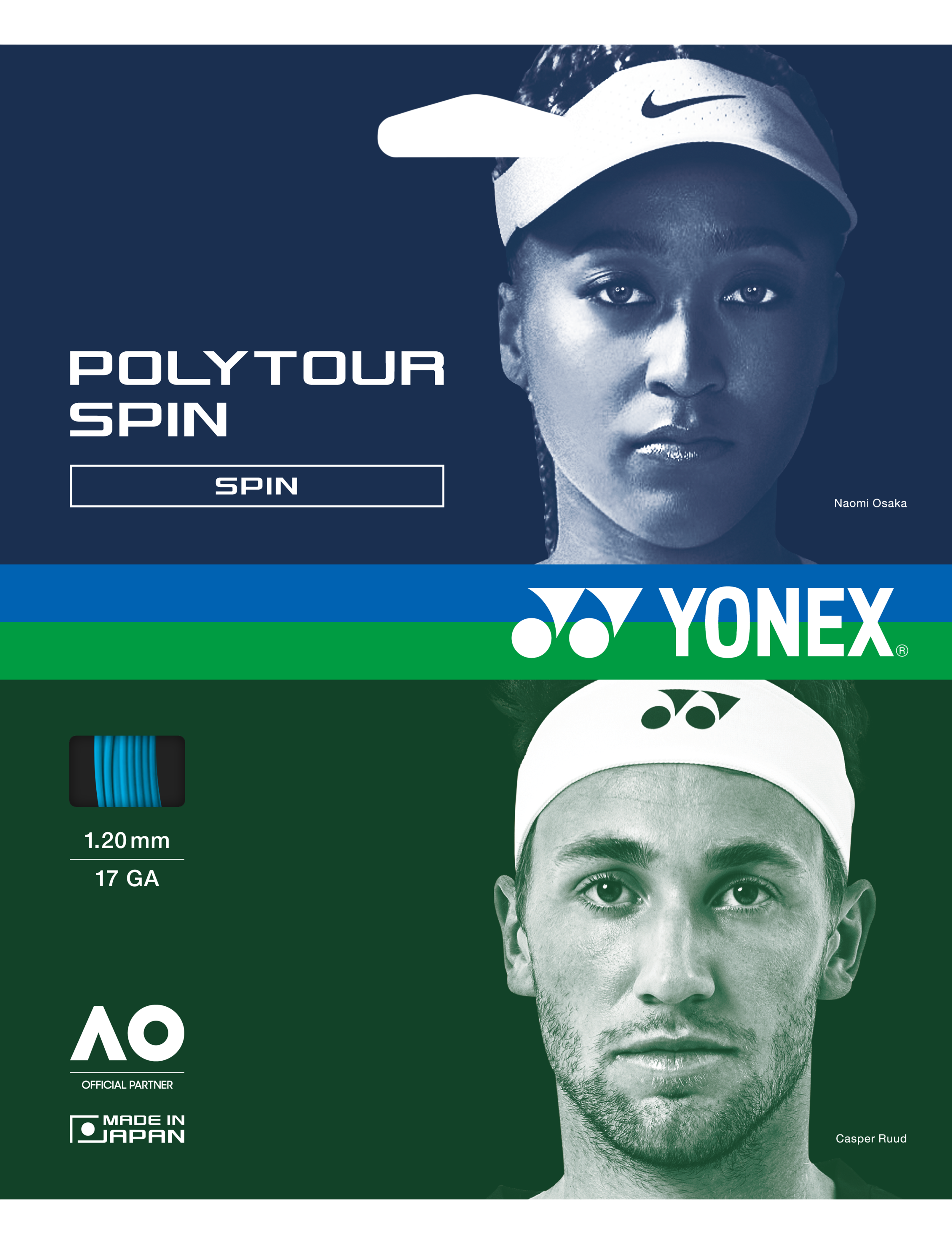 POLYTOUR SPIN 120 - SET