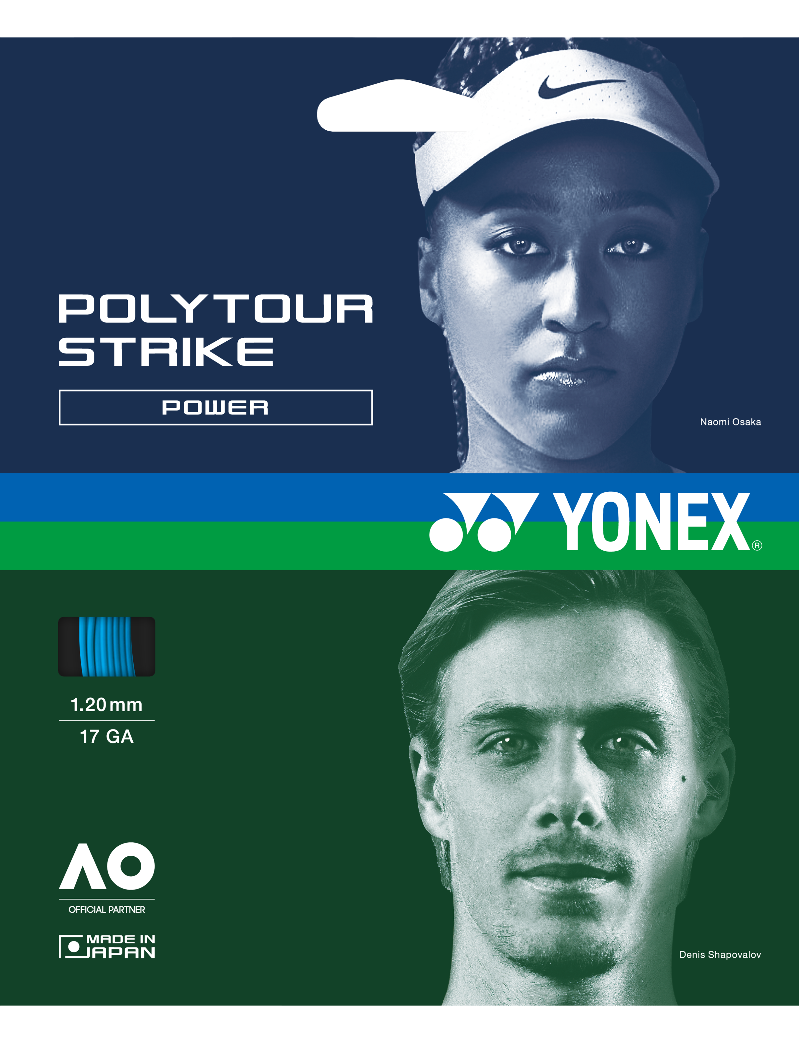 POLYTOUR STRIKE 120 - SET