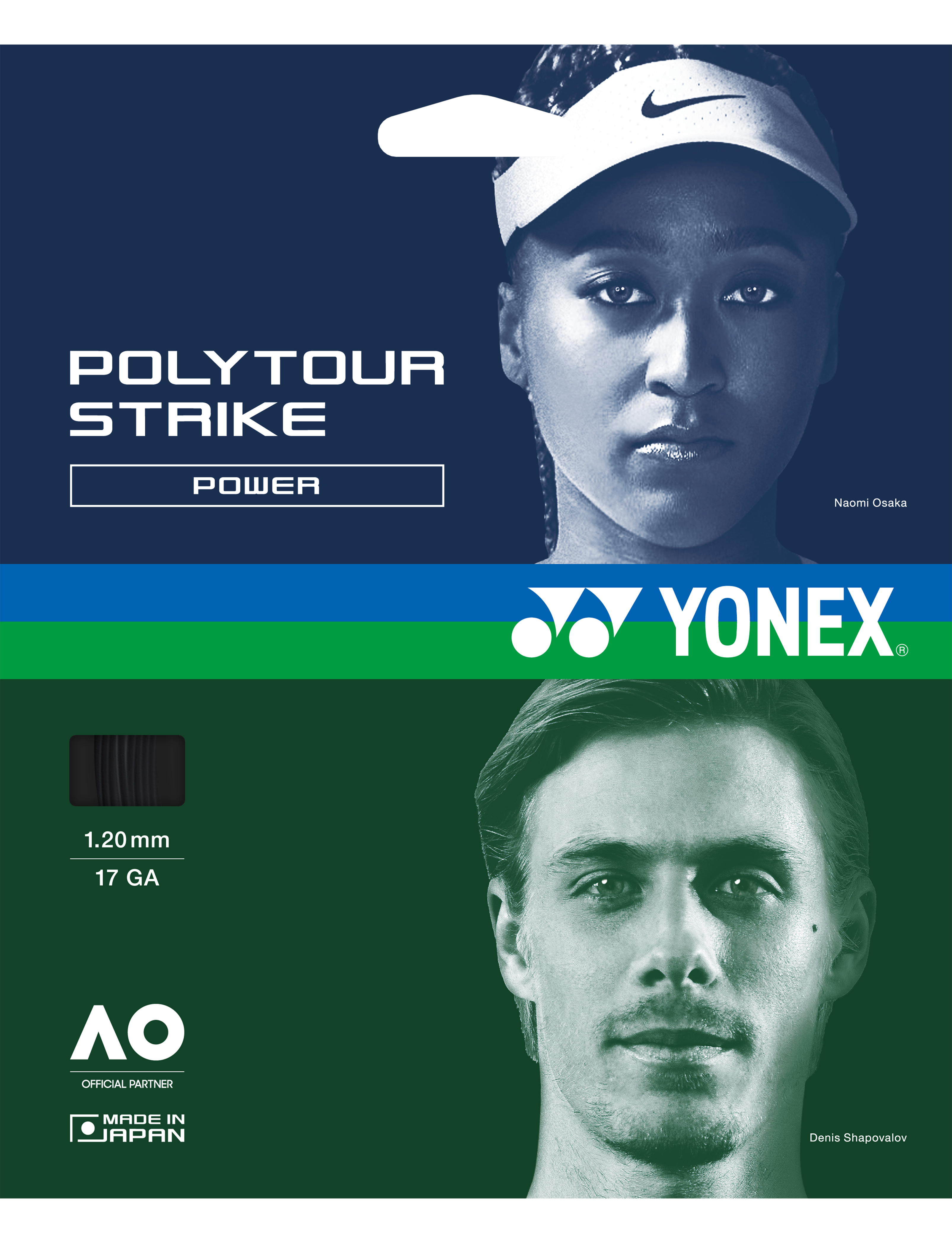 POLYTOUR STRIKE 120 - SET