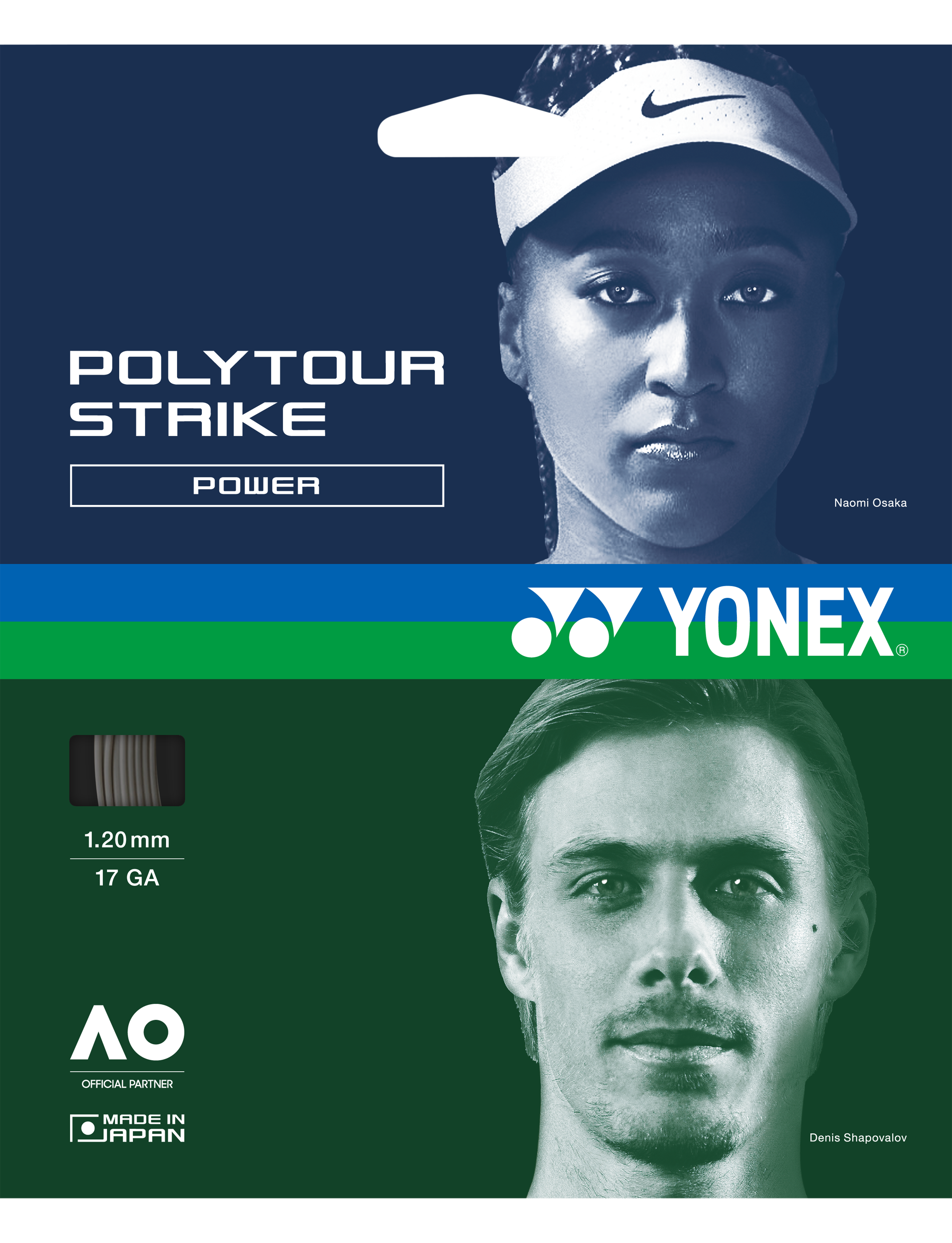 POLYTOUR STRIKE 120 - SET