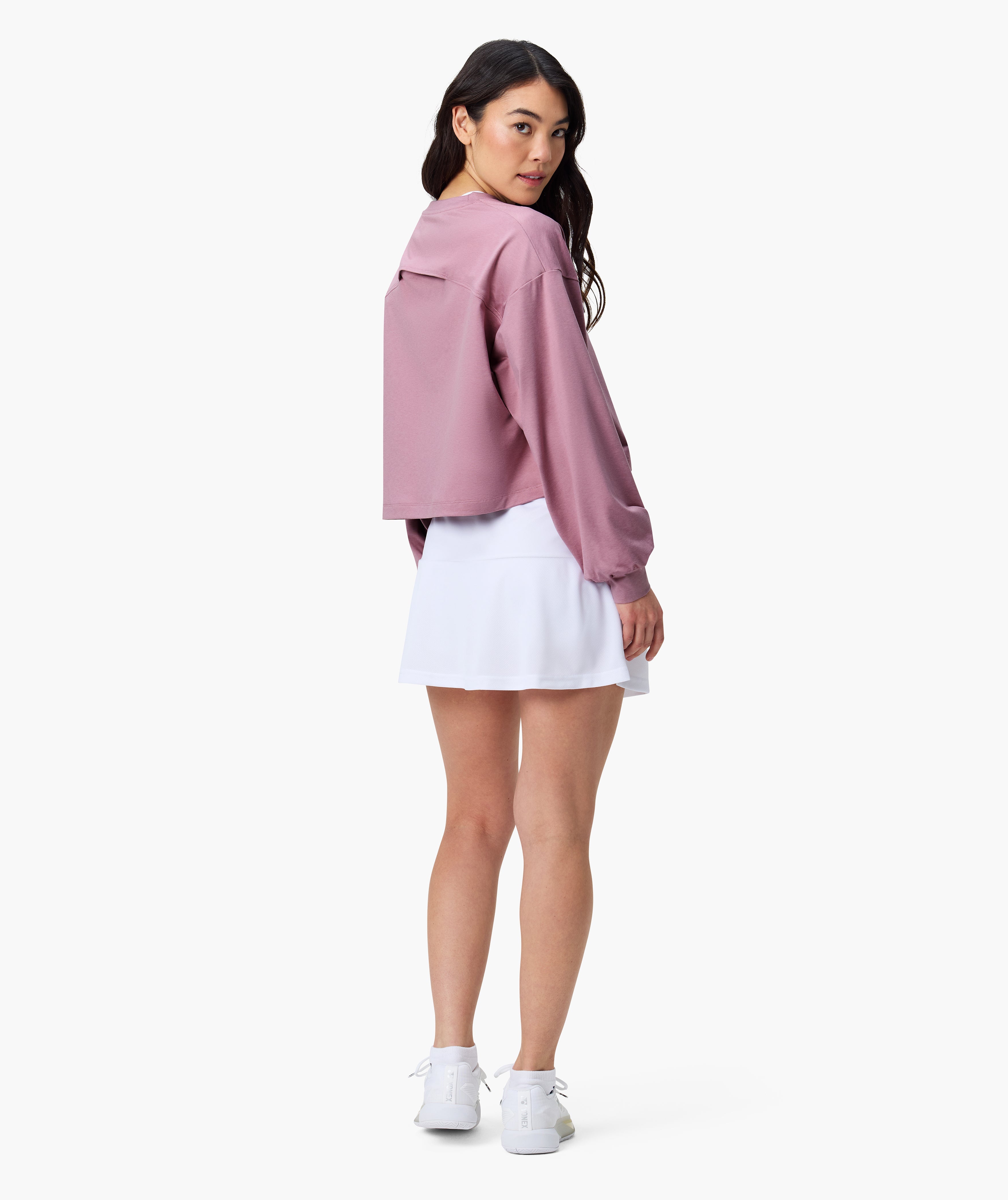 ACTIVE LONG-SLEEVE BACK VENT TOP