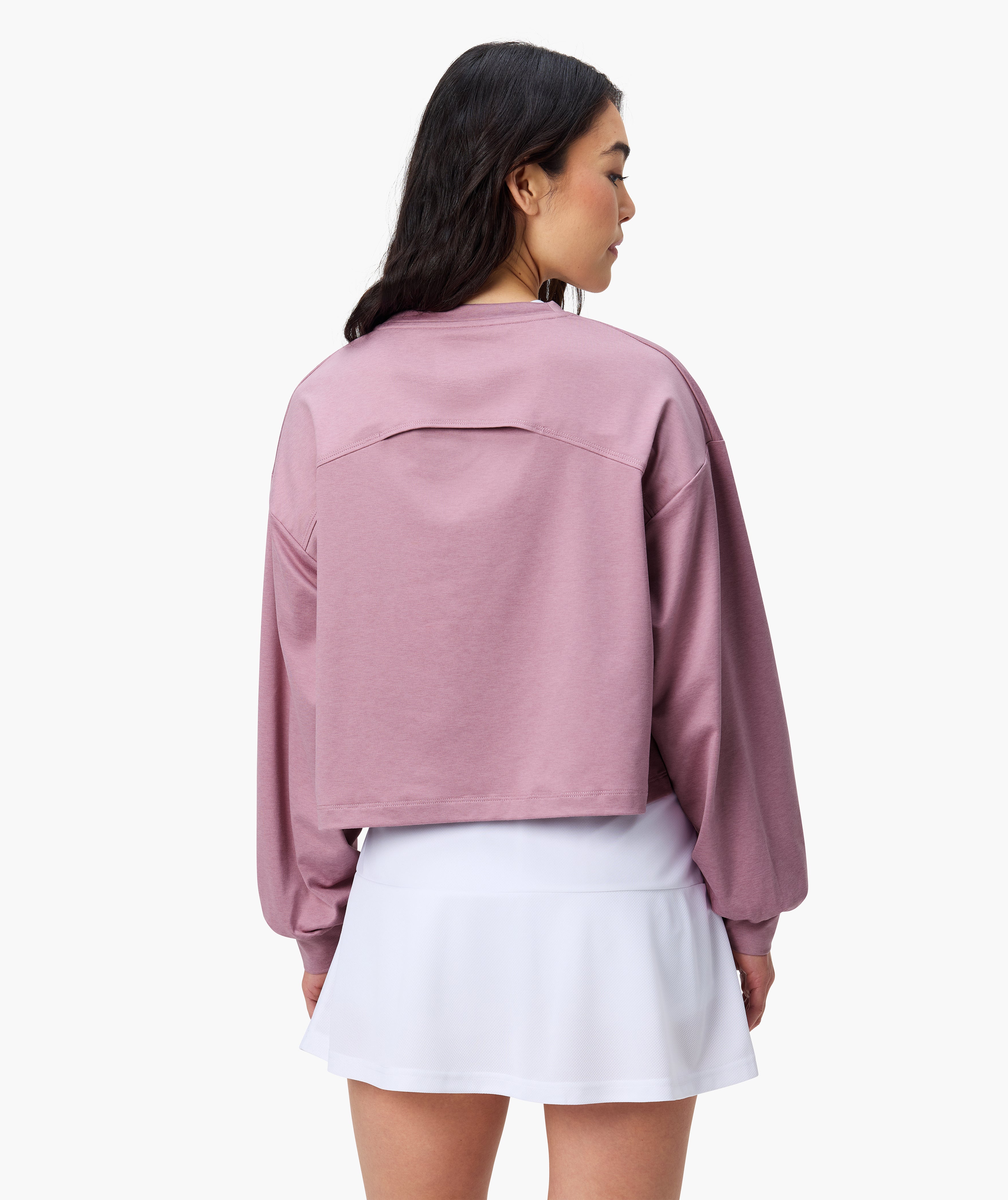ACTIVE LONG-SLEEVE BACK VENT TOP