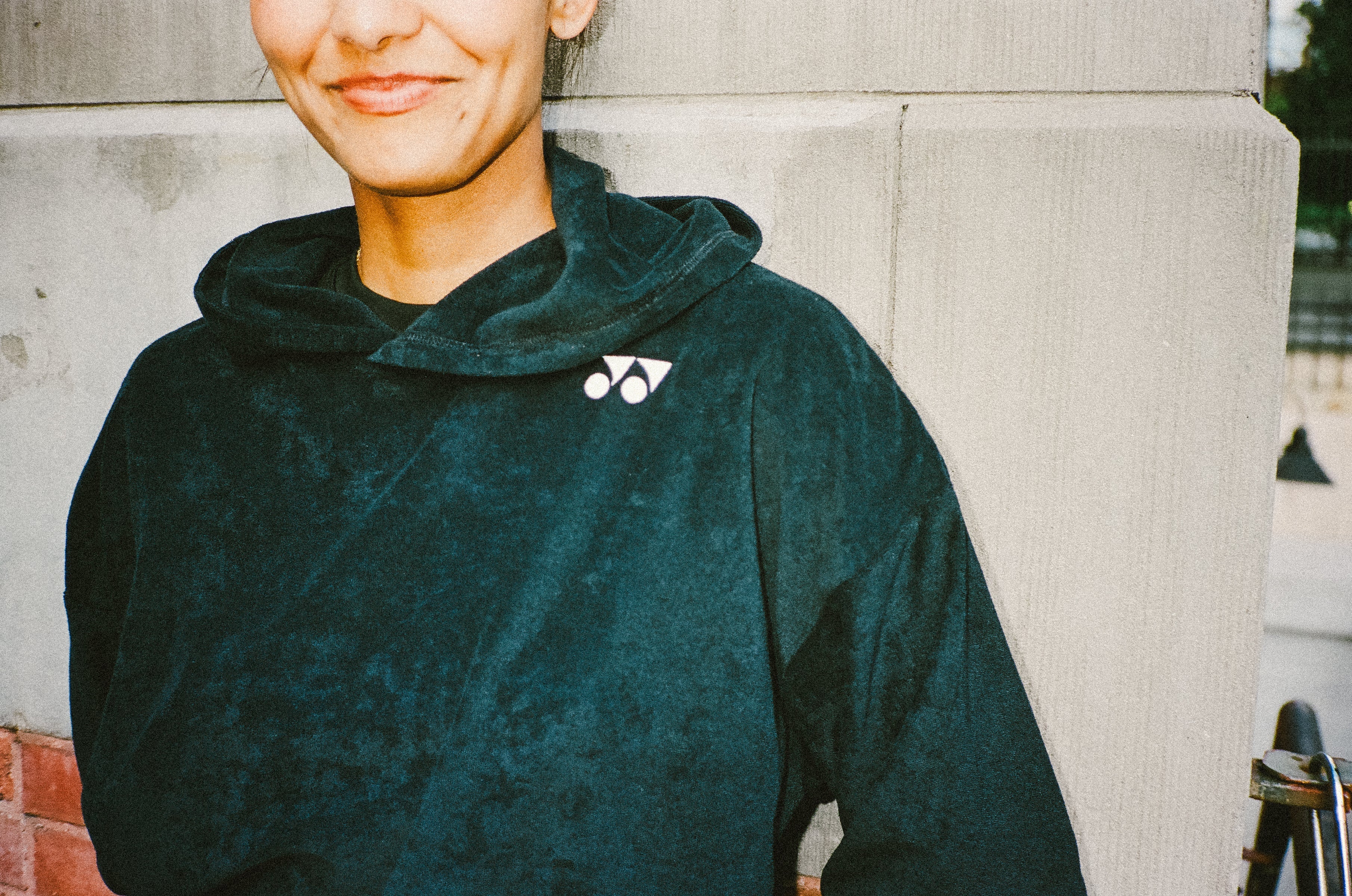 TERRY CLOTH WARM-UP HOODIE