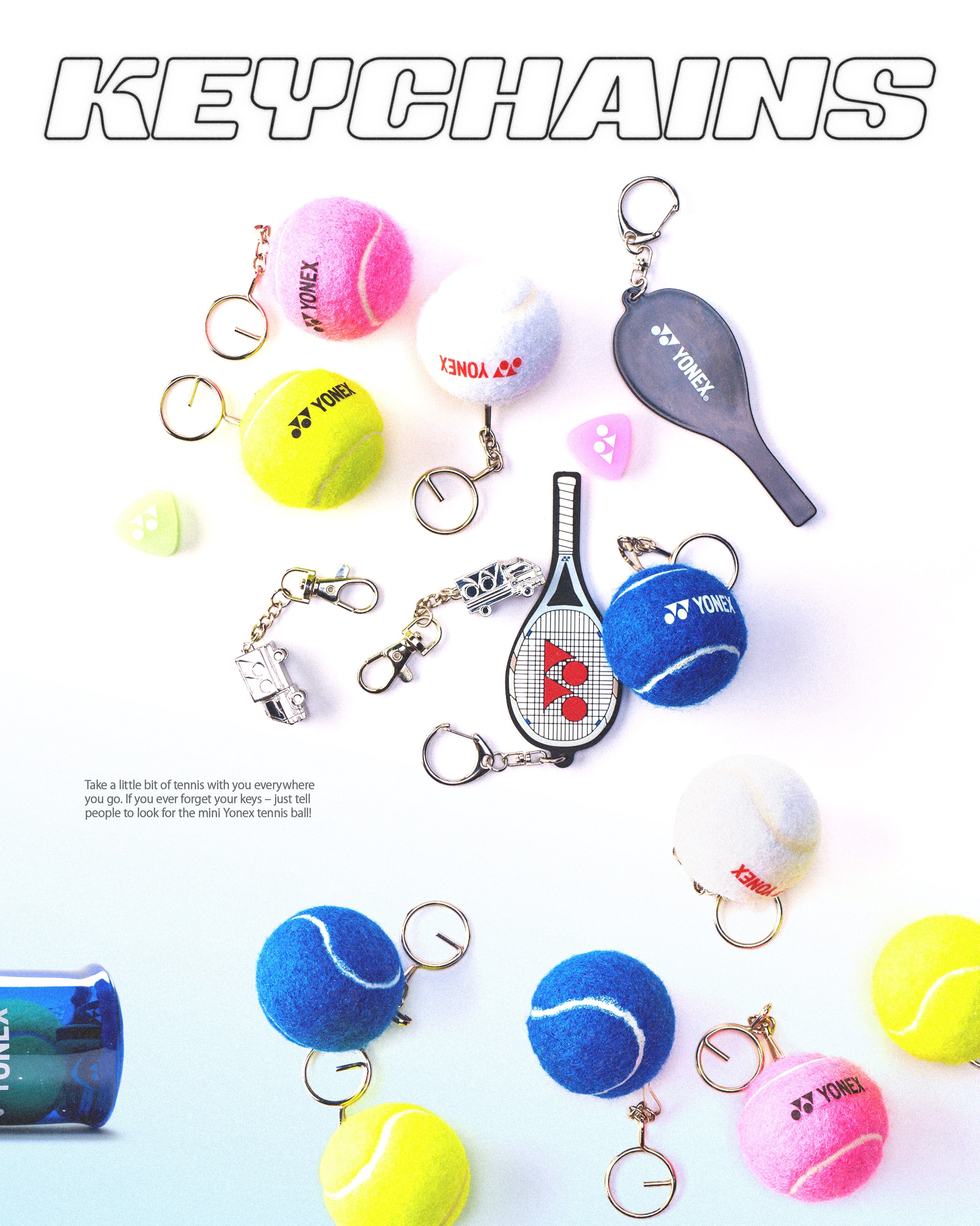 TENNIS BALL KEYCHAIN