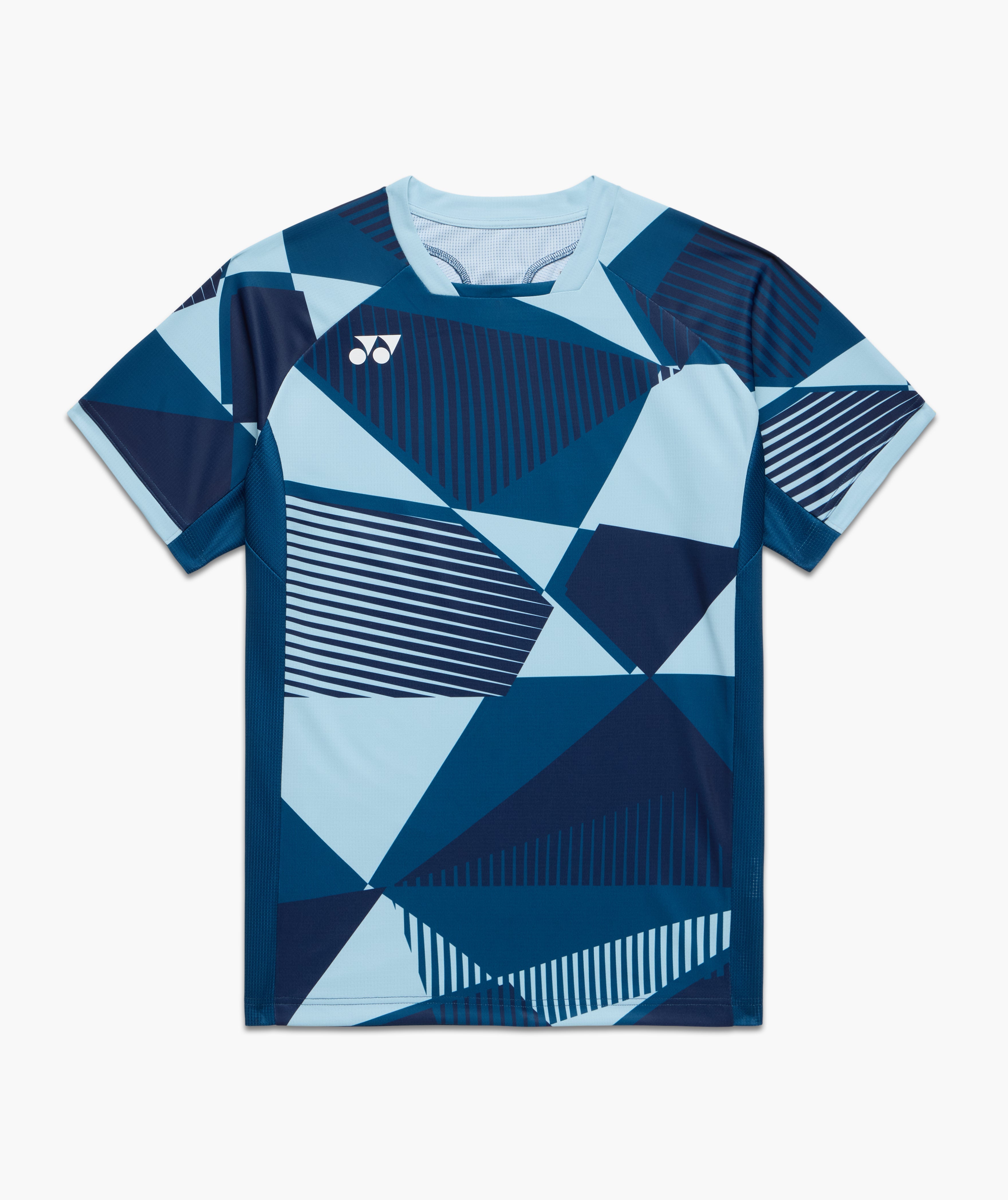 ALL ENGLAND GEO-PATTERN CREW NECK SHIRT