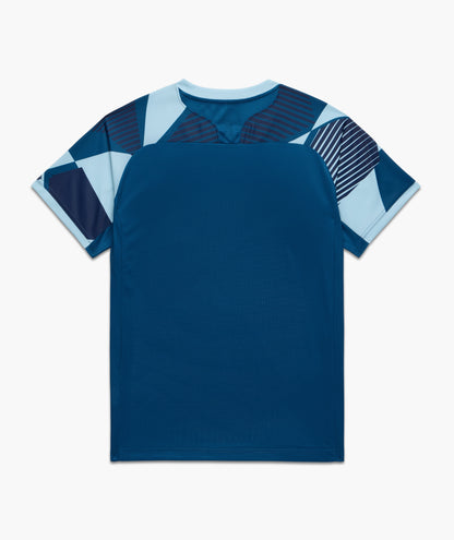 ALL ENGLAND GEO-PATTERN CREW NECK SHIRT
