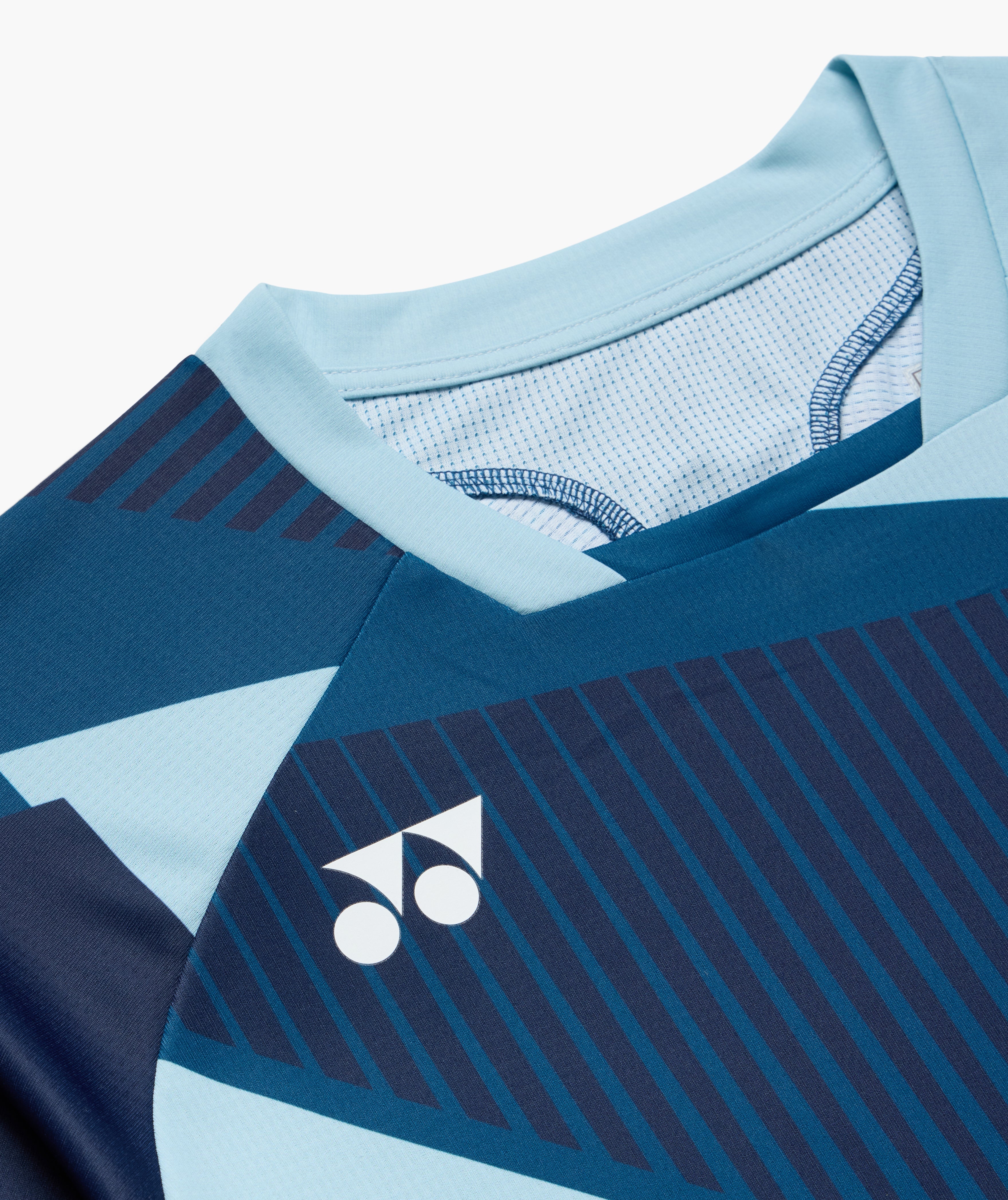 ALL ENGLAND GEO-PATTERN CREW NECK SHIRT