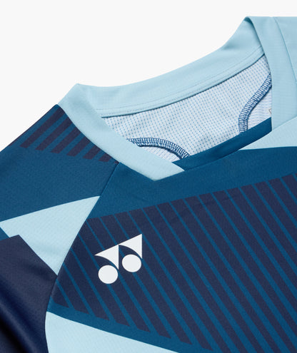 ALL ENGLAND GEO-PATTERN CREW NECK SHIRT