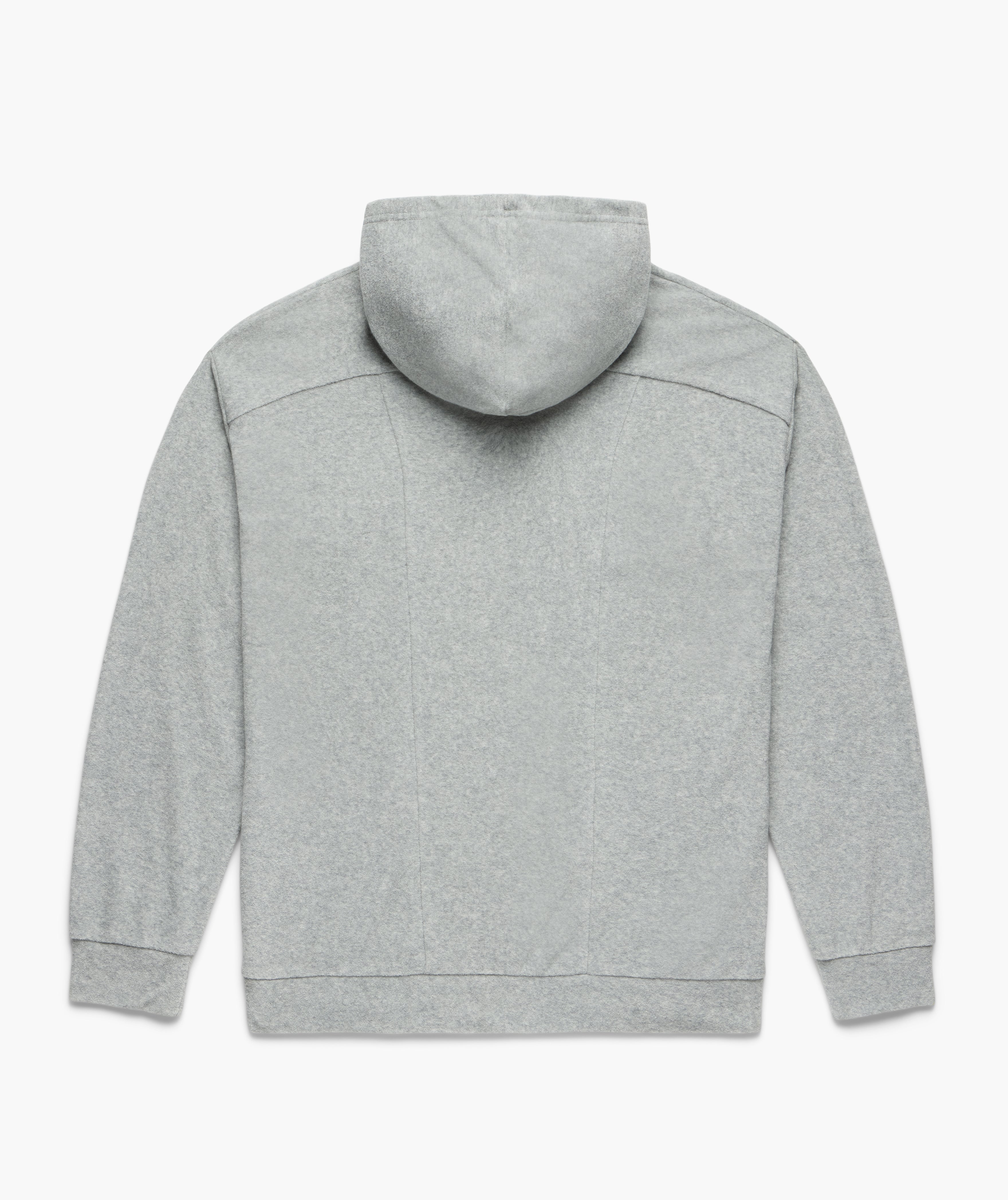 TERRY CLOTH WARM-UP HOODIE