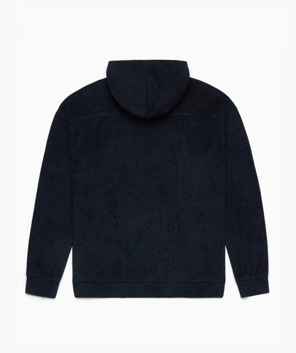 TERRY CLOTH WARM-UP HOODIE