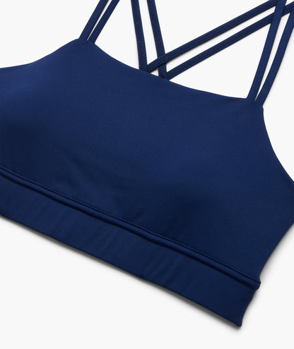 DOUBLE CROSS-BACK SPORTS BRA