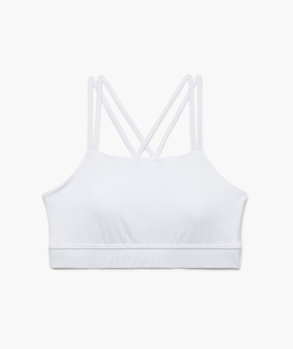 DOUBLE CROSS-BACK SPORTS BRA
