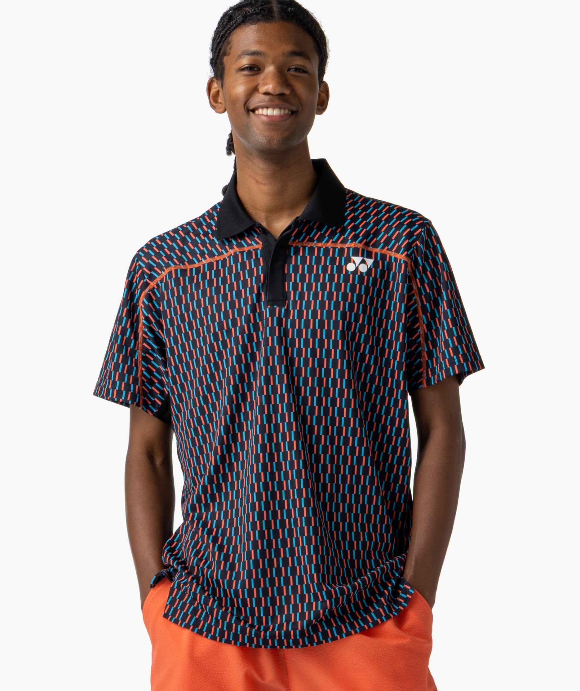 MOTION STRIPE TOURNAMENT POLO