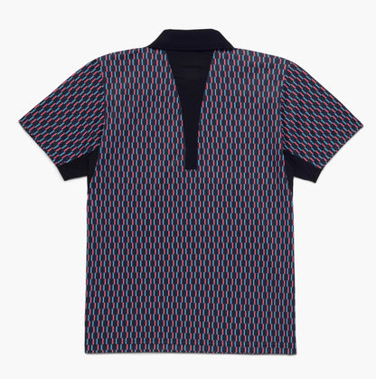 MOTION STRIPE TOURNAMENT POLO