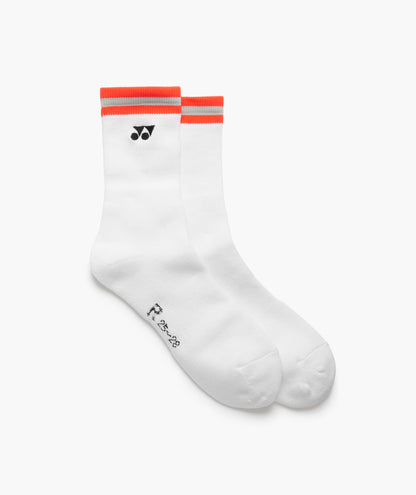 ERGO-FIT ATHLETIC STRIPE CREW SOCKS