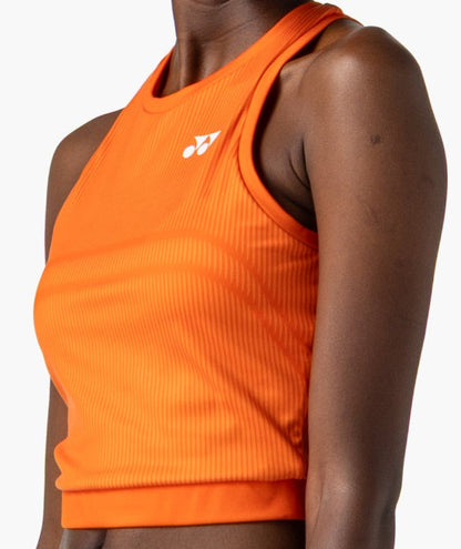 ISO-GLOW RIBBED CROPPED TOURNAMENT TANK