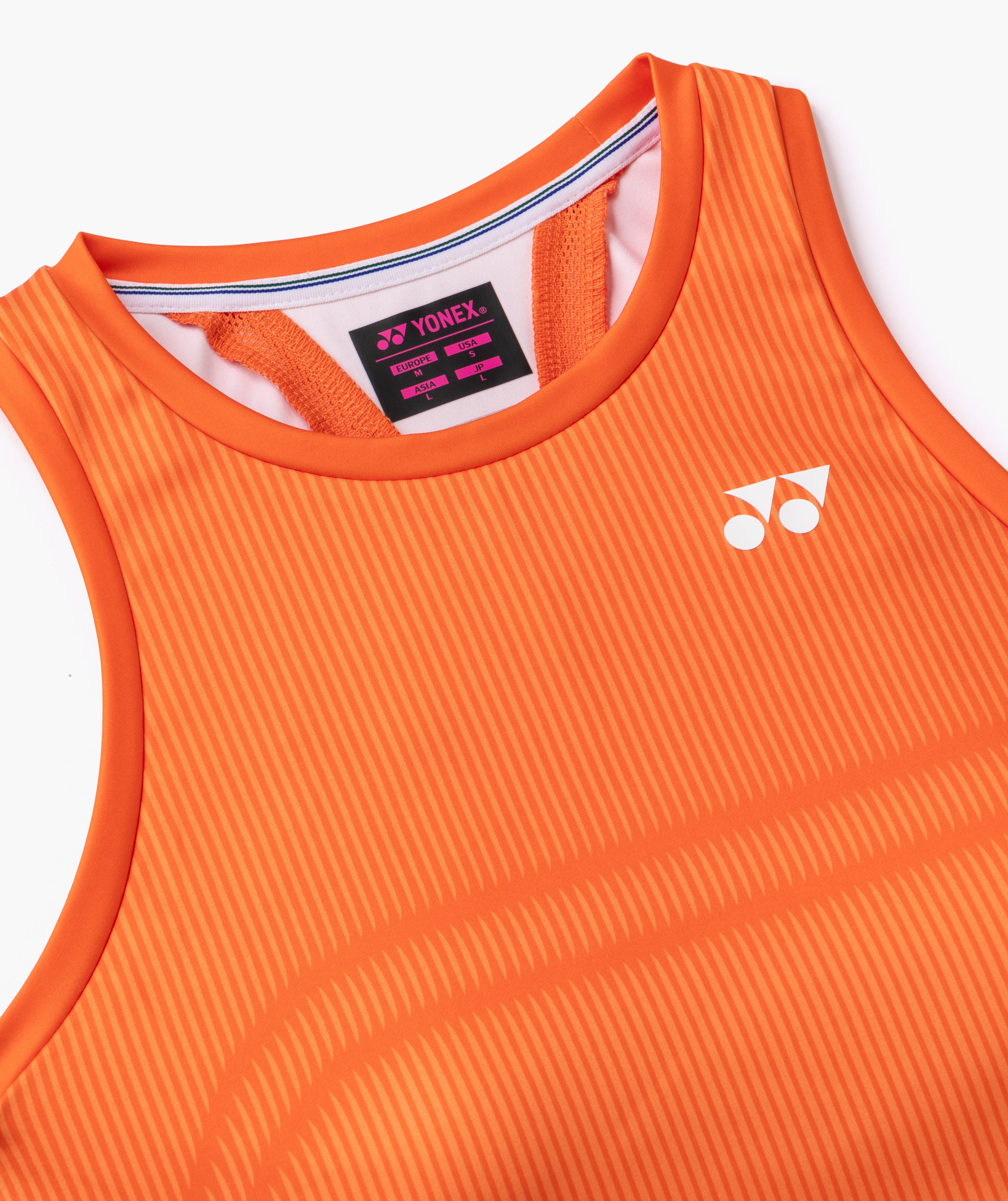ISO-GLOW RIBBED CROPPED TOURNAMENT TANK