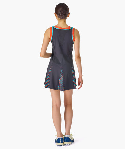 FLARE PANEL TOURNAMENT DRESS