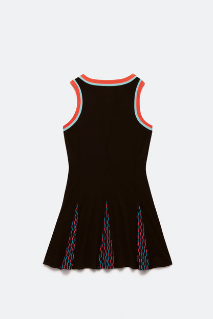 FLARE PANEL TOURNAMENT DRESS