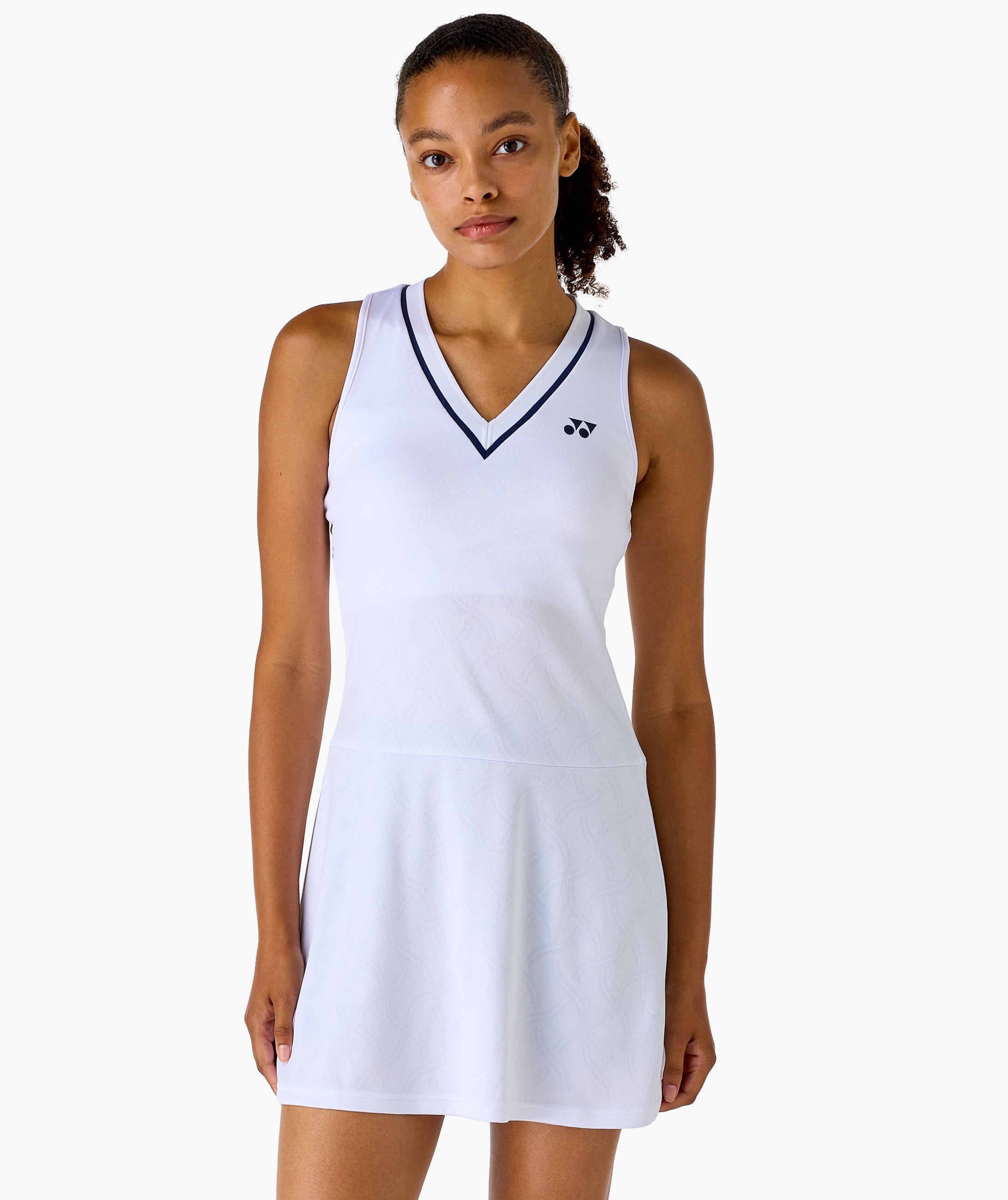VERDANT TOURNAMENT V-NECK DRESS