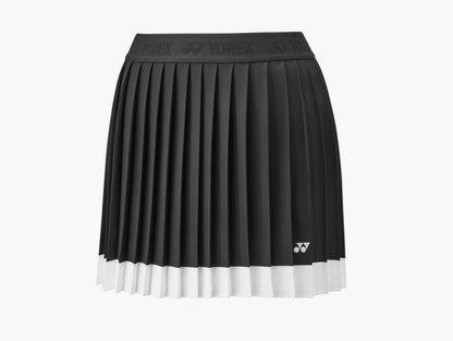 CONTRAST PLEATED TENNIS SKIRT WITH INTEGRATED SHORTS