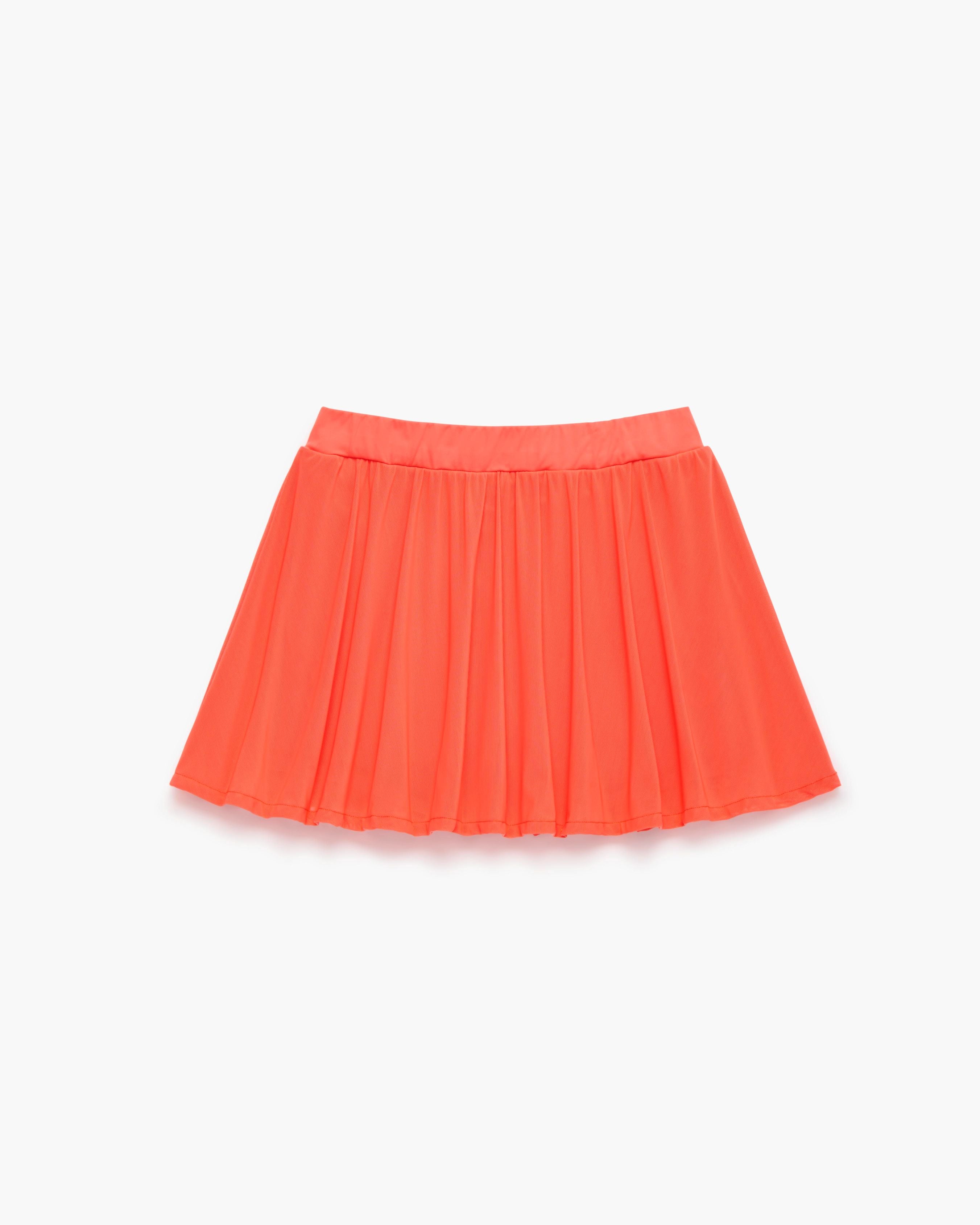 SHEER COMPETITION SKIRT WITH BUILT-IN SHORTS