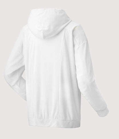 TERRY CLOTH WARM-UP HOODIE