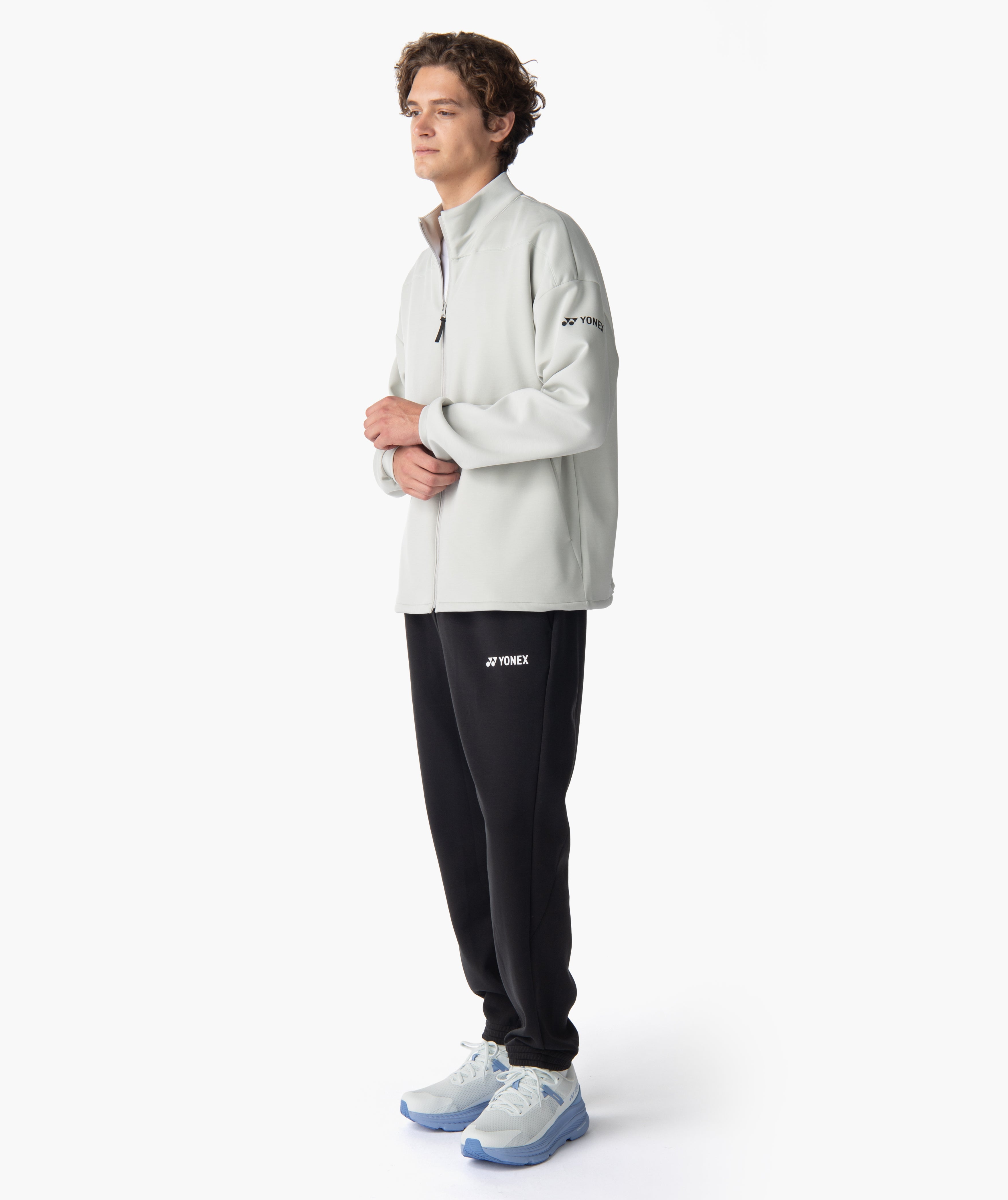 CENTER MOCK NECK FULL ZIP