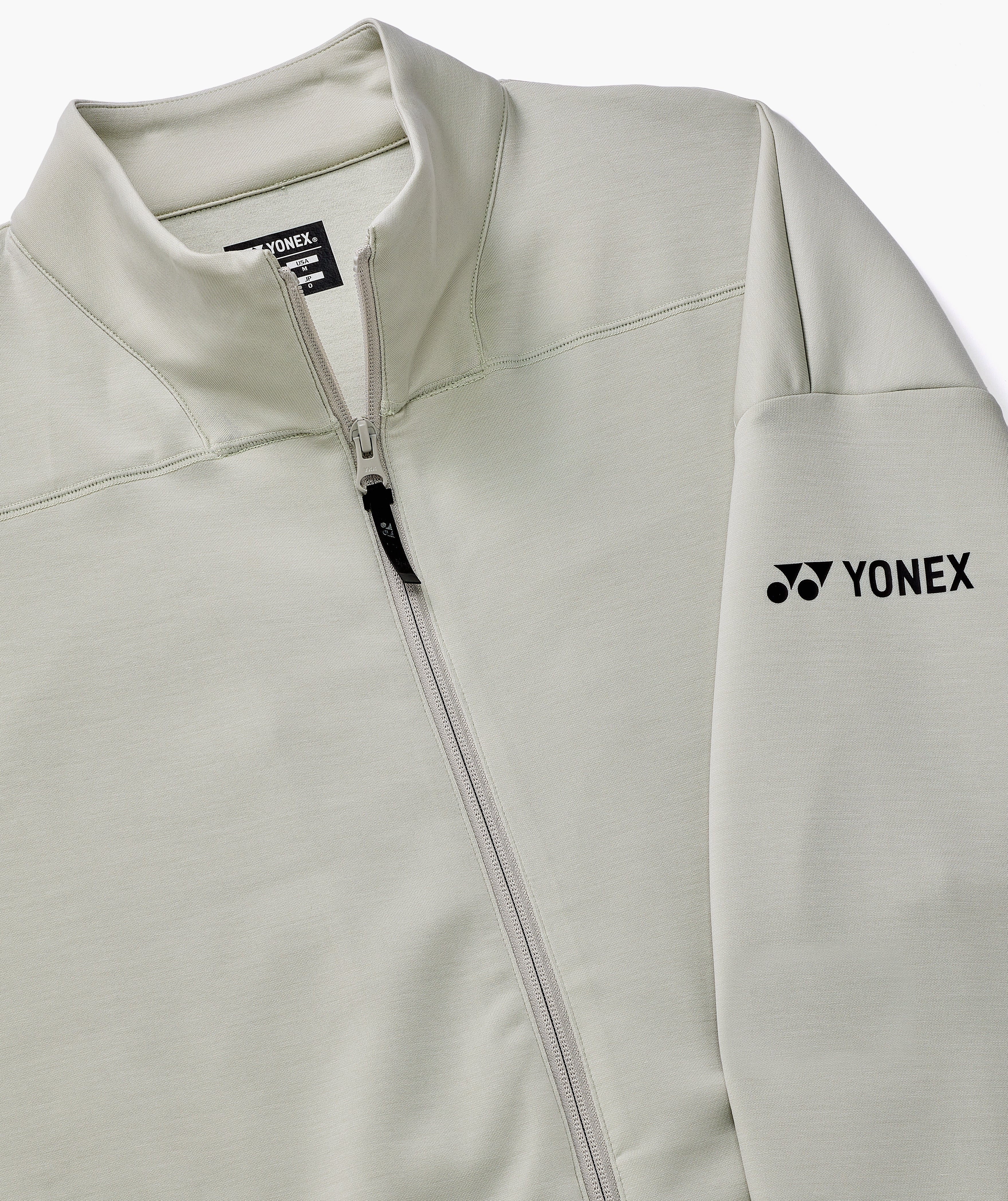 CENTER MOCK NECK FULL ZIP