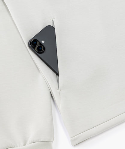 CENTER MOCK NECK FULL ZIP