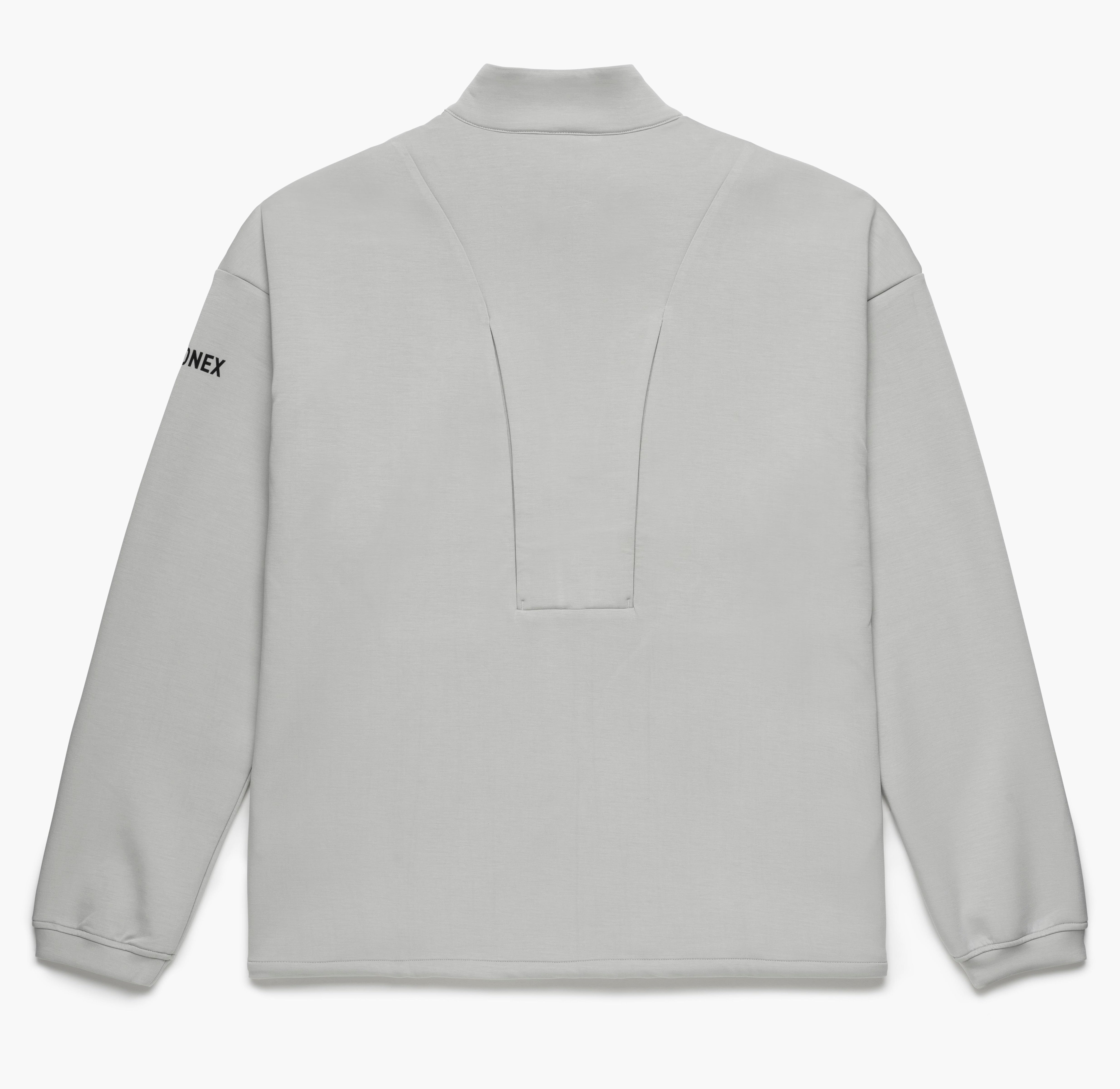 CENTER MOCK NECK FULL ZIP