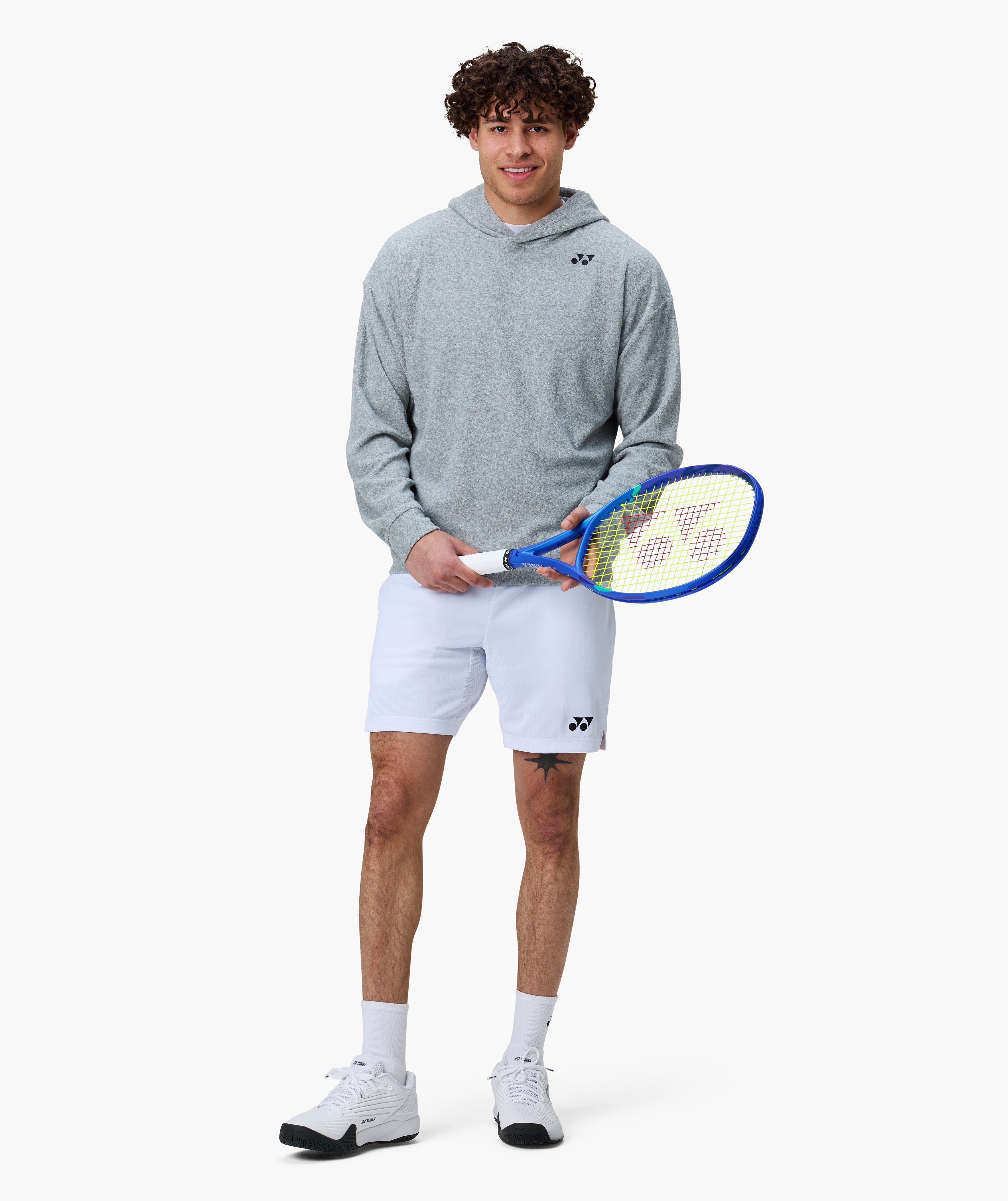 TERRY CLOTH WARM-UP HOODIE